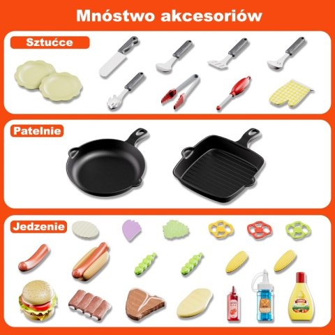 Woopie WOOPIE Grill Barbecue Kuchnia Ogrodowa Interaktywna LED Zestaw XL 31 el. Woopie WOOPIE Grill Barbecue Kuchnia Ogrodowa Interaktywna LED Zestaw XL 31 el.