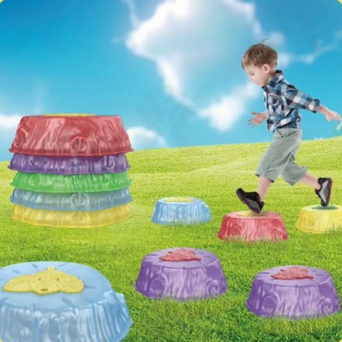 Woopie WOOPIE Kamienie Balansujące Świecące Sensoryczne Trening Równowagi 6 szt Woopie WOOPIE Kamienie Balansujące Świecące Sensoryczne Trening Równowagi 6 szt
