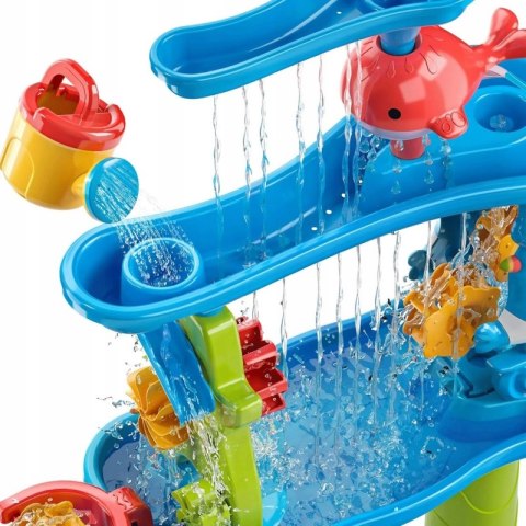 Woopie WOOPIE Ogromny Aquapark Stolik Wodny 6w1 Piaskownica Wodospad Tor Wodny 6-poziomowy Modułowy Woopie WOOPIE Ogromny Aquapark Stolik Wodny 6w1 Piaskownica Wodospad Tor Wodny 6-poziomowy Modułowy