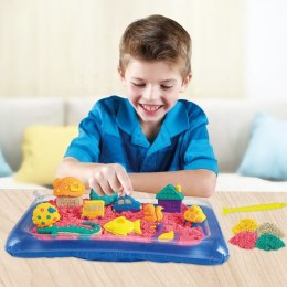 Woopie WOOPIE Piasek Kinetyczny 0,8 kg Zestaw w Koszyku z Foremkami + /