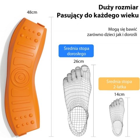 Woopie WOOPIE Równoważnia Modułowa Tor Ścieżka Sensoryczna Okrąg Woopie WOOPIE Równoważnia Modułowa Tor Ścieżka Sensoryczna Okrąg