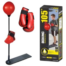 Woopie WOOPIE Zestaw Bokserski Stojąca Gruszka Regulowana 70-105 cm