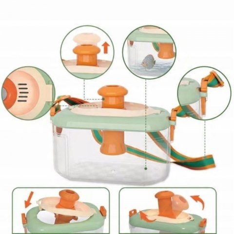 Woopie WOOPIE Zestaw Małego Odkrywcy Lornetka Kompas Siatka Na Owady Motyle Latarka