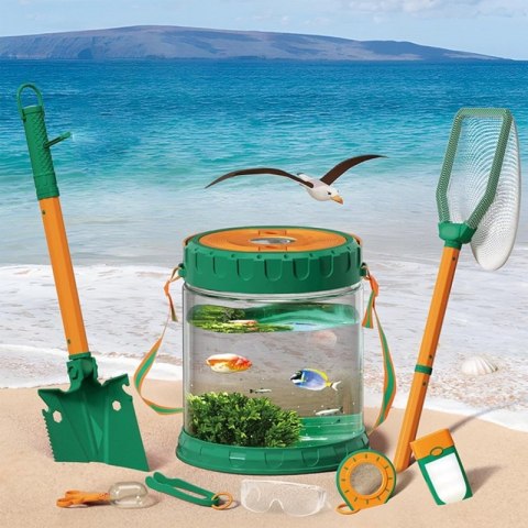 Woopie WOOPIE Zestaw Małego Odkrywcy Natury Siatka na Owazdy Motyle Pojemnik na Ryby