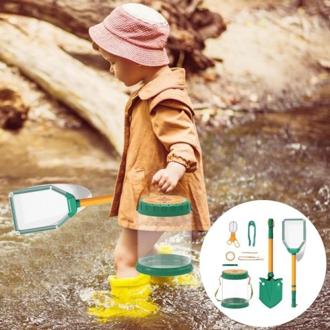 Woopie WOOPIE Zestaw Małego Odkrywcy Natury Siatka na Owazdy Motyle Pojemnik na Ryby