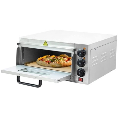 Bituxx Piec Elektryczny Uniwersalny 2000W do Pizzy Chleba 350°C Kamień Szamotowy Bituxx Piec Elektryczny Uniwersalny 2000W do Pizzy Chleba 350°C Kamień Szamotowy