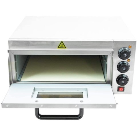 Bituxx Piec Elektryczny Uniwersalny 2000W do Pizzy Chleba 350°C Kamień Szamotowy Bituxx Piec Elektryczny Uniwersalny 2000W do Pizzy Chleba 350°C Kamień Szamotowy