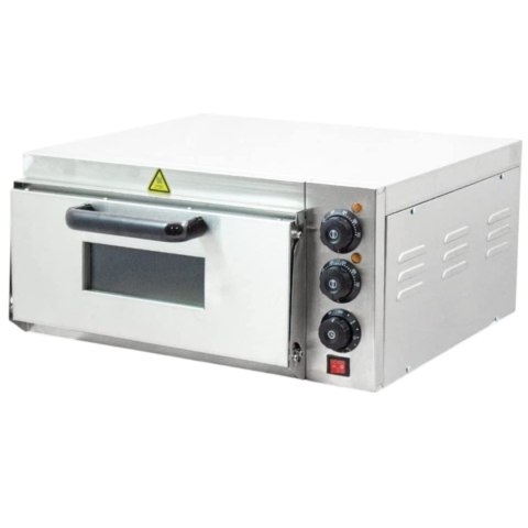 Bituxx Piec Elektryczny Uniwersalny 2000W do Pizzy Chleba 350°C Kamień Szamotowy Bituxx Piec Elektryczny Uniwersalny 2000W do Pizzy Chleba 350°C Kamień Szamotowy