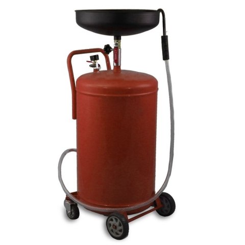 Bituxx Zlewarka Wózek do Oleju 80L Czerwona Sprężone Powietrze Lejek Bituxx Zlewarka Wózek do Oleju 80L Czerwona Sprężone Powietrze Lejek