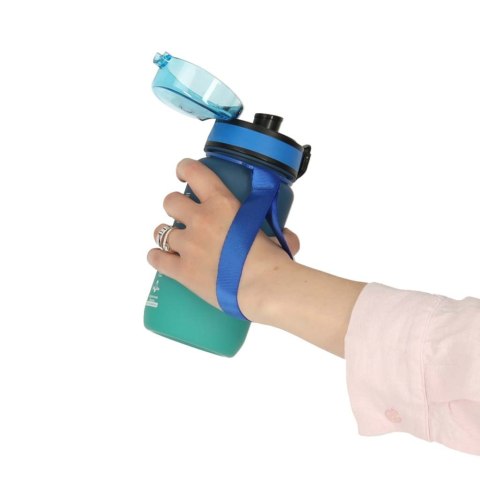 Butelka na wodę bidon z ustnikiem sportowy BPA FREE 600ml niebiesko-zielony Kik Sp. z o. o. Sp. k. Butelka na wodę bidon z ustnikiem sportowy BPA FREE 600ml niebiesko-zielony Kik Sp. z o. o. Sp. k.