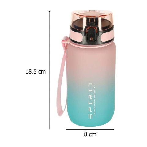 Butelka na wodę bidon z ustnikiem sportowy BPA FREE 600ml różowo-niebieski Kik Sp. z o. o. Sp. k. Butelka na wodę bidon z ustnikiem sportowy BPA FREE 600ml różowo-niebieski Kik Sp. z o. o. Sp. k.