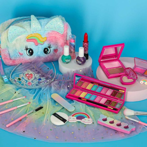 Kosmetyki do makijażu make up lakiery kosmetyczka spódniczka zestaw 22 elementy Kik Sp. z o. o. Sp. k. Kosmetyki do makijażu make up lakiery kosmetyczka spódniczka zestaw 22 elementy Kik Sp. z o. o. Sp. k.