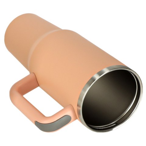 Kubek termiczny ze słomką i uchwytem termos 1200ml róż pudrowy Kik Sp. z o. o. Sp. k. Kubek termiczny ze słomką i uchwytem termos 1200ml róż pudrowy Kik Sp. z o. o. Sp. k.