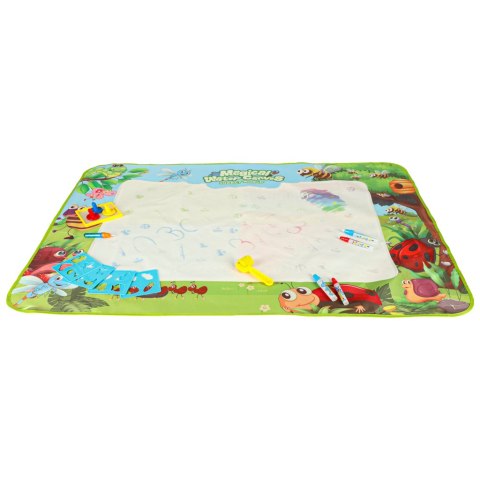 Mata wodna do malowania rysowania wodą mazaki pieczątki szablony wałek 120x90cm łąka Kik Sp. z o. o. Sp. k. Mata wodna do malowania rysowania wodą mazaki pieczątki szablony wałek 120x90cm łąka Kik Sp. z o. o. Sp. k.