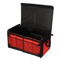 Organizer do bagażnika torba do samochodu czarny czerwony 58x37x32 Kik Sp. z o. o. Sp. k.