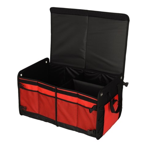 Organizer do bagażnika torba do samochodu czarny czerwony 58x37x32 Kik Sp. z o. o. Sp. k. Organizer do bagażnika torba do samochodu czarny czerwony 58x37x32 Kik Sp. z o. o. Sp. k.
