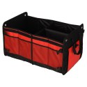 Organizer do bagażnika torba do samochodu czarny czerwony 58x37x32 Kik Sp. z o. o. Sp. k.