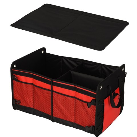 Organizer do bagażnika torba do samochodu czarny czerwony 58x37x32 Kik Sp. z o. o. Sp. k. Organizer do bagażnika torba do samochodu czarny czerwony 58x37x32 Kik Sp. z o. o. Sp. k.