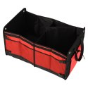 Organizer do bagażnika torba do samochodu czarny czerwony 58x37x32 Kik Sp. z o. o. Sp. k.