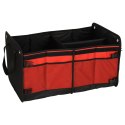 Organizer do bagażnika torba do samochodu czarny czerwony 58x37x32 Kik Sp. z o. o. Sp. k.