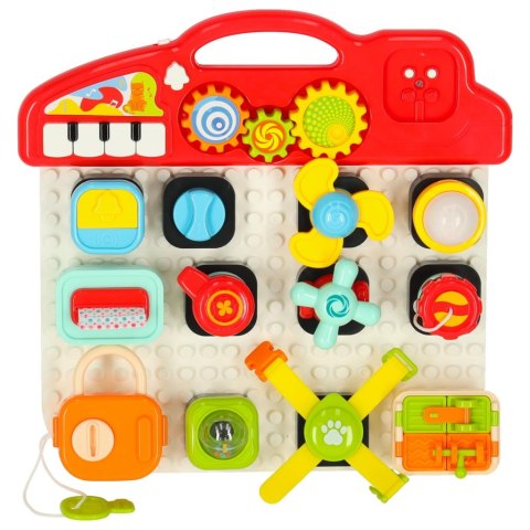 Tablica manipulacyjna interaktywna edukacyjna zabawka sensoryczna dla dzieci Kik Sp. z o. o. Sp. k. Tablica manipulacyjna interaktywna edukacyjna zabawka sensoryczna dla dzieci Kik Sp. z o. o. Sp. k.