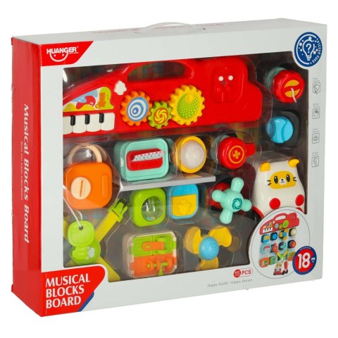 Tablica manipulacyjna interaktywna edukacyjna zabawka sensoryczna dla dzieci Kik Sp. z o. o. Sp. k. Tablica manipulacyjna interaktywna edukacyjna zabawka sensoryczna dla dzieci Kik Sp. z o. o. Sp. k.