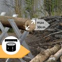 Bituxx Stojak na Drewno do Cięcia Ocynkowany Wytrzymały 150kg Kompaktowy Bituxx