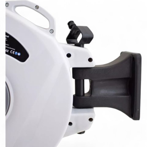 Bituxx Wąż pneumatyczny na zwijaku automatyczny bęben 20m 1/4" do kompresora Bituxx Wąż pneumatyczny na zwijaku automatyczny bęben 20m 1/4" do kompresora
