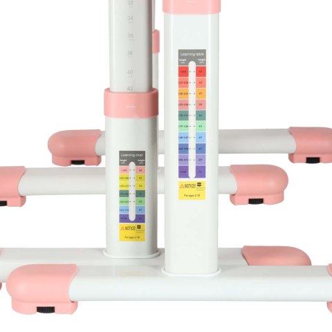 Biurko dziecięce szkolne regulowane krzesło lampka LED USB różowe Kik Sp. z o. o. Sp. k. Biurko dziecięce szkolne regulowane krzesło lampka LED USB różowe Kik Sp. z o. o. Sp. k.
