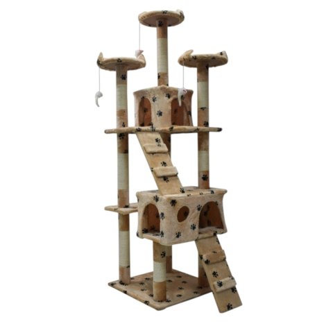 E-hurtownia DRAPAK DLA KOTA DUŻY 170cm WYSOKI LEGOWISKO DOMEK SŁUPEK DRZEWKO BEŻOWY E-hurtownia DRAPAK DLA KOTA DUŻY 170cm WYSOKI LEGOWISKO DOMEK SŁUPEK DRZEWKO BEŻOWY