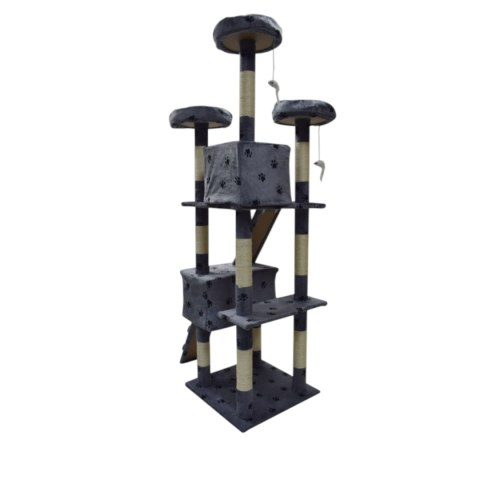 E-hurtownia DRAPAK DLA KOTA DUŻY 170cm WYSOKI LEGOWISKO DOMEK SŁUPEK DRZEWKO SZARY E-hurtownia DRAPAK DLA KOTA DUŻY 170cm WYSOKI LEGOWISKO DOMEK SŁUPEK DRZEWKO SZARY