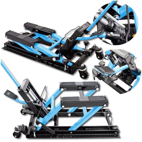 E-hurtownia Podnośnik motocyklowy hydrauliczny bituxx 680 kg do motocykla i quada E-hurtownia Podnośnik motocyklowy hydrauliczny bituxx 680 kg do motocykla i quada