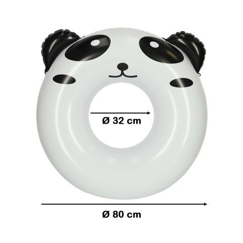 Kółko do pływania koło dmuchane kółko plażowe panda 80cm max 60kg Kik Sp. z o. o. Sp. k. Kółko do pływania koło dmuchane kółko plażowe panda 80cm max 60kg Kik Sp. z o. o. Sp. k.