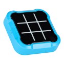 Kółko krzyżyk gra elektroniczna logiczna tic tac toe konsola przenośna niebieska Kik Sp. z o. o. Sp. k.