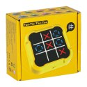 Kółko krzyżyk gra elektroniczna logiczna tic tac toe konsola przenośna żółta Kik Sp. z o. o. Sp. k.
