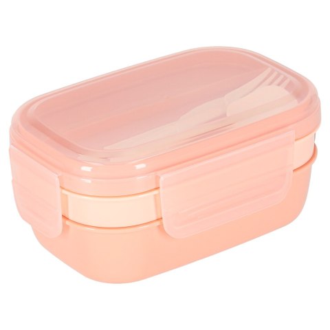 Lunch box śniadaniówka pudełko śniadaniowe z przegródkami dzielone 1900ml morelowe Kik Sp. z o. o. Sp. k. Lunch box śniadaniówka pudełko śniadaniowe z przegródkami dzielone 1900ml morelowe Kik Sp. z o. o. Sp. k.