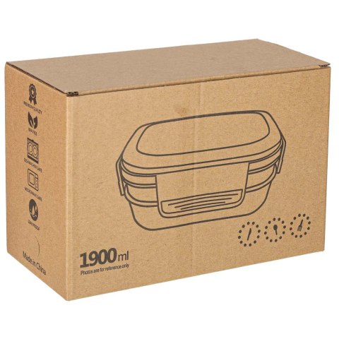 Lunch box śniadaniówka pudełko śniadaniowe z przegródkami dzielone 1900ml morelowe Kik Sp. z o. o. Sp. k. Lunch box śniadaniówka pudełko śniadaniowe z przegródkami dzielone 1900ml morelowe Kik Sp. z o. o. Sp. k.
