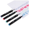 Markery dwustronne mazaki alkoholowe w etui 168 + podstawka Kik Sp. z o. o. Sp. k.