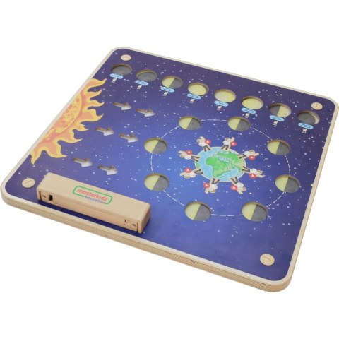 Masterkidz MASTERKIDZ Tablica Edukacyjna Fazy Księżyca Montessori Masterkidz MASTERKIDZ Tablica Edukacyjna Fazy Księżyca Montessori