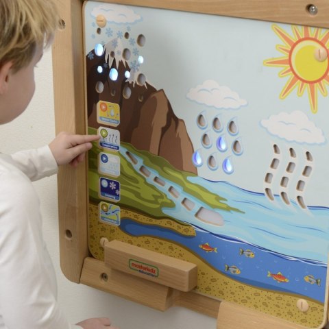 Masterkidz MASTERKIDZ Tablica Edukacyjna Obieg Wody Montessori Masterkidz MASTERKIDZ Tablica Edukacyjna Obieg Wody Montessori