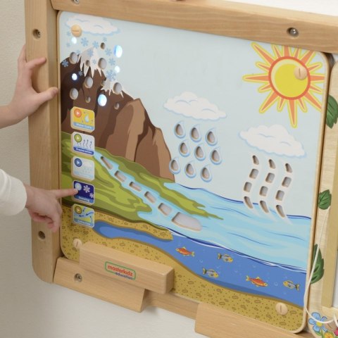 Masterkidz MASTERKIDZ Tablica Edukacyjna Obieg Wody Montessori Masterkidz MASTERKIDZ Tablica Edukacyjna Obieg Wody Montessori