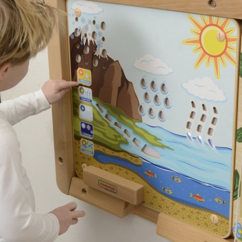 Masterkidz MASTERKIDZ Tablica Edukacyjna Obieg Wody Montessori Masterkidz MASTERKIDZ Tablica Edukacyjna Obieg Wody Montessori