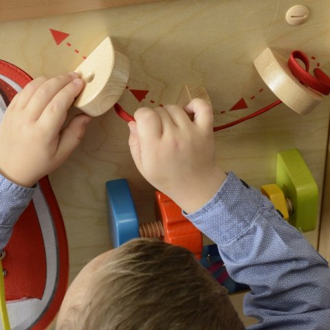 Masterkidz MASTERKIDZ Tablica Edukacyjna - Zręczność Manualna Sznurowanie Montessori Masterkidz MASTERKIDZ Tablica Edukacyjna - Zręczność Manualna Sznurowanie Montessori