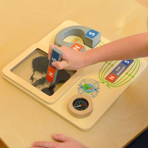 Masterkidz MASTERKIDZ Zabawa Magnetyczna Tablica Edukacyjna Kompas Montessori Masterkidz MASTERKIDZ Zabawa Magnetyczna Tablica Edukacyjna Kompas Montessori