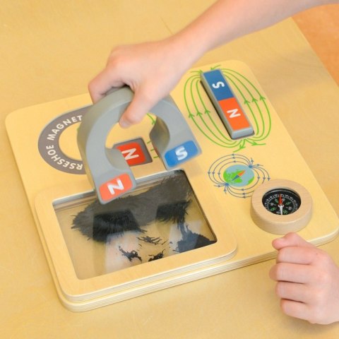 Masterkidz MASTERKIDZ Zabawa Magnetyczna Tablica Edukacyjna Kompas Montessori Masterkidz MASTERKIDZ Zabawa Magnetyczna Tablica Edukacyjna Kompas Montessori