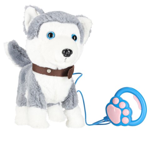 Piesek interaktywny na smyczy szczeka chodzi rusza ogonem Husky Kik Sp. z o. o. Sp. k. Piesek interaktywny na smyczy szczeka chodzi rusza ogonem Husky Kik Sp. z o. o. Sp. k.