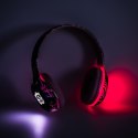 Słuchawki bezprzewodowe nauszne Bluetooth Gaming Sport różowe Kik Sp. z o. o. Sp. k.