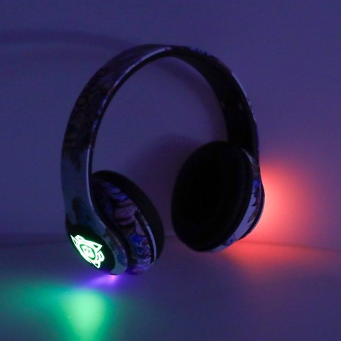 Słuchawki bezprzewodowe nauszne Bluetooth RGB Gaming Sport 150mAh Kik Sp. z o. o. Sp. k. Słuchawki bezprzewodowe nauszne Bluetooth RGB Gaming Sport 150mAh Kik Sp. z o. o. Sp. k.