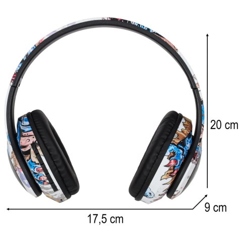 Słuchawki bezprzewodowe nauszne Bluetooth RGB Gaming Sport 150mAh Kik Sp. z o. o. Sp. k. Słuchawki bezprzewodowe nauszne Bluetooth RGB Gaming Sport 150mAh Kik Sp. z o. o. Sp. k.