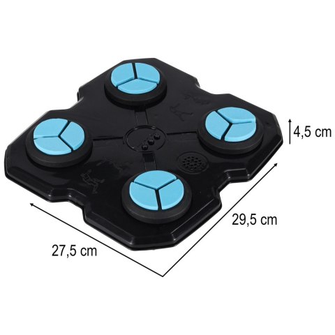 Tarcza bokserska treningowa na ścianę trenażer muzyka LED USB rękawice Kik Sp. z o. o. Sp. k. Tarcza bokserska treningowa na ścianę trenażer muzyka LED USB rękawice Kik Sp. z o. o. Sp. k.
